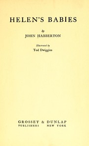 Cover of: Helen's babies by John Habberton