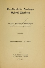 Cover of: Handbook for Sunday-school workers