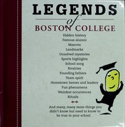 Cover of: Legends of Boston College. by 