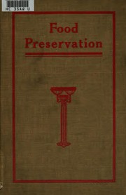 Cover of: Food preservation.: A statement of facts in the case, together with references to the authorities.