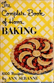 Cover of: The complete book of home baking