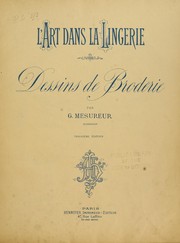 Cover of: L'Art dans la lingerie