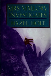 Cover of: Mrs. Malory Investigates by Hazel Holt