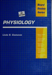Cover of: Physiology by Linda S. Costanzo