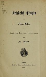 Cover of: Gesammelte Schriften by Franz Liszt