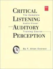 Critical Listening Auditory Perception