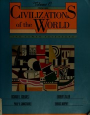 Cover of: Civilizations of the world by Richard L. Greaves ... [et al.].