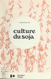 Cover of: Culture du soja by R. I. Buzzell