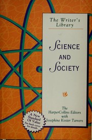 Cover of: Science and society by the HarperCollins editors with Josephine Koster Tarvers.