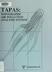 Cover of: TAPAS: Topographic Air Pollution Analysis System