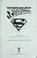Cover of: The death and life of Superman