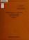 Cover of: Economic feasibility of a large arena or two arena complex for the Boston area, report b.