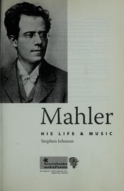 Cover of: Mahler by Stephen Johnson