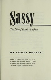 Cover of: Sassy: The Life of Sarah Vaughan