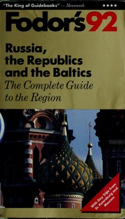 Cover of: Fodor-Russia,the Republic & Th