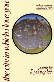 Cover of: The City in Which I Love You: Poems