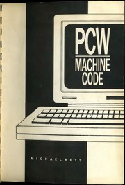 Cover of: PCW Machine Code