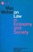 Cover of: On Law in Economy and Society