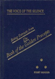 Cover of: The Voice of the Silence (Verbatim Edition)