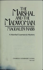 Cover of: The Marshal and the Madwoman by Magdalen Nabb