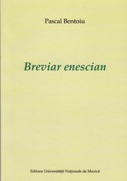 Cover of: Breviar enescian by 