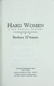 Cover of: Hard women: a Cat Marsala mystery