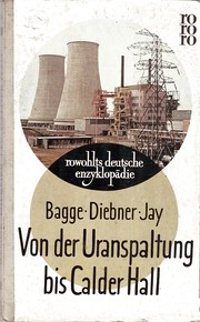 Cover of: Von der  Uranspaltung bis Calder Hall