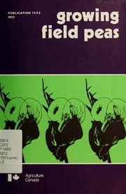 Cover of: Growing field peas