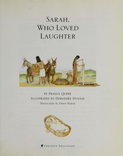 Cover of: Sarah, who loved laughter