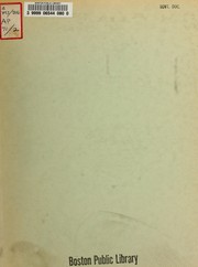 Cover of: Proposed regulations for the control of noise in the city of Boston by Boston Air Pollution Control Commission