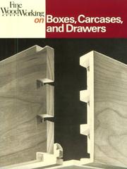 Cover of: Fine Woodworking on Boxes, Carcases, and Drawers