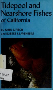 Cover of: Tidepool and nearshore fishes of California