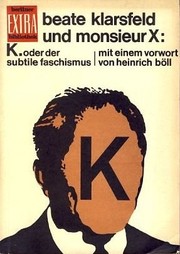 Cover of: K. oder Der subtile Faschismus