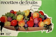 Cover of: Recettes de fruits