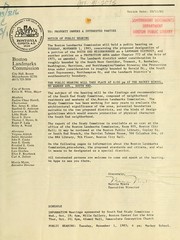 Cover of: Notice of public hearing