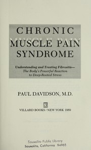 Cover of: Chronic muscle pain syndrome by Davidson, Paul
