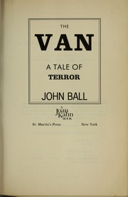 Cover of: The van: a tale of terror