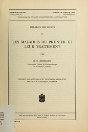 Cover of: Les maladies du prunier et leur traitement by G. H. Berkeley