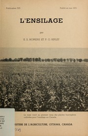 L'ensilage by E. S. Hopkins