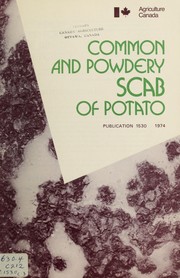 Cover of: Common and powdery scab of potato