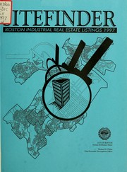 Cover of: Site finder ... Boston industrial real estate listings