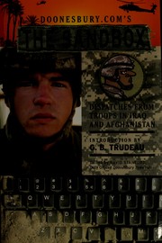 Cover of: Doonesbury.com's the sandbox : dispatches from troops in Iraq and Afghanistane by edited by David Stanford ; introd. by G.B. Trudeau.