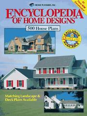 Cover of: Encyclopedia of home designs: 500 house plans