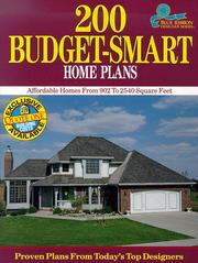 Cover of: 200 Budget-Smart Home Plans by Paulette Mulvin