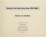 Cover of: Five year capital plan. (title varies) by Boston (Mass. Mayor's Office of Capital Planning