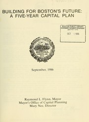 Cover of: Five year capital plan. (title varies)