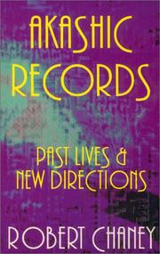 Cover of: Akashic records: past lives & new directions