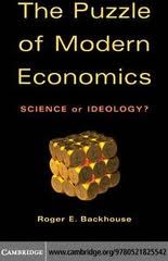 Cover of: The Puzzle of Modern Economics: Science or Ideology?