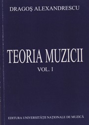 Cover of: Teoria muzicii, vol. I by 