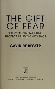 Cover of: The gift of fear by Gavin De Becker